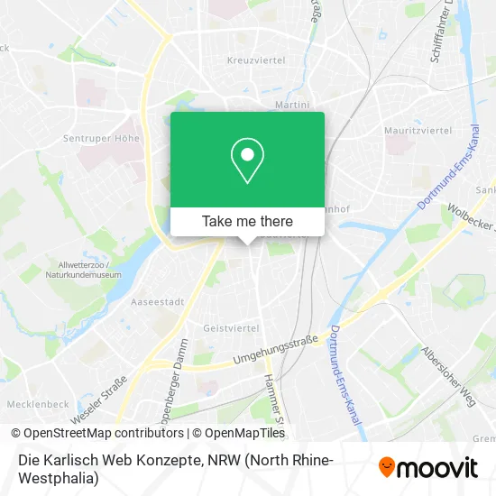 Карта Die Karlisch Web Konzepte