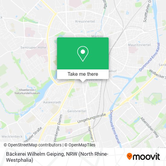 Bäckerei Wilhelm Geiping map