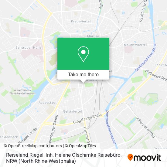 Reiseland Riegel, Inh. Helene Olschimke Reisebüro map