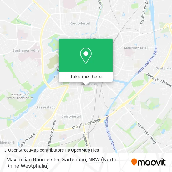 Карта Maximilian Baumeister Gartenbau
