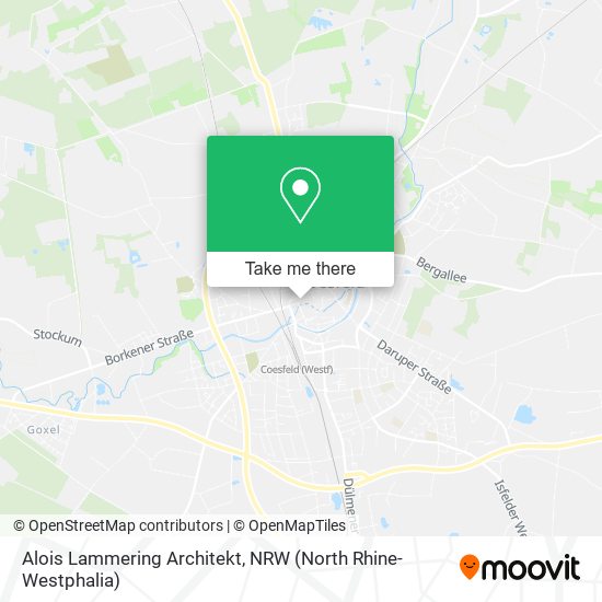 Alois Lammering Architekt map