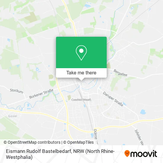 Карта Eismann Rudolf Bastelbedarf