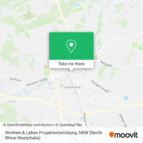 Карта Wohnen & Leben Projektentwicklung