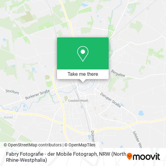 Fabry Fotografie - der Mobile Fotograph map