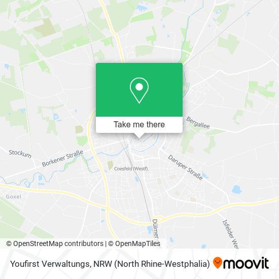 Youfirst Verwaltungs map