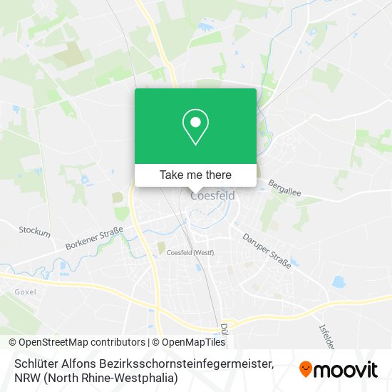 Schlüter Alfons Bezirksschornsteinfegermeister map