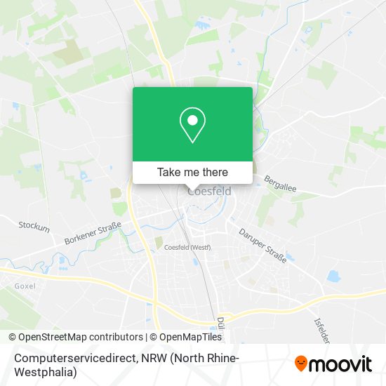 Computerservicedirect map