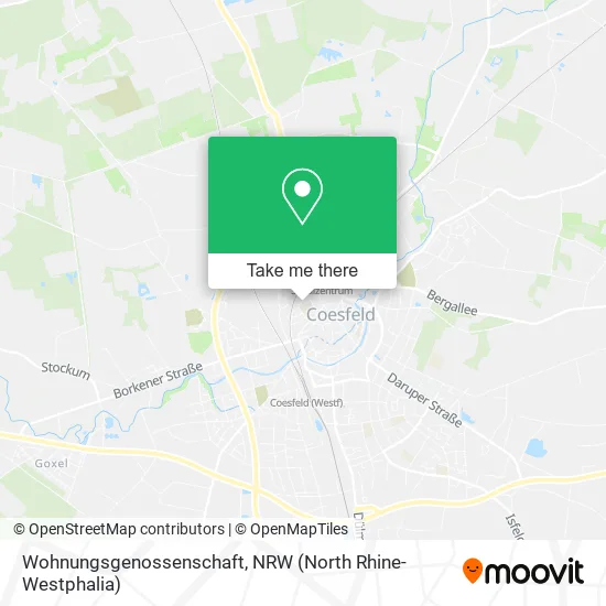 Wohnungsgenossenschaft map