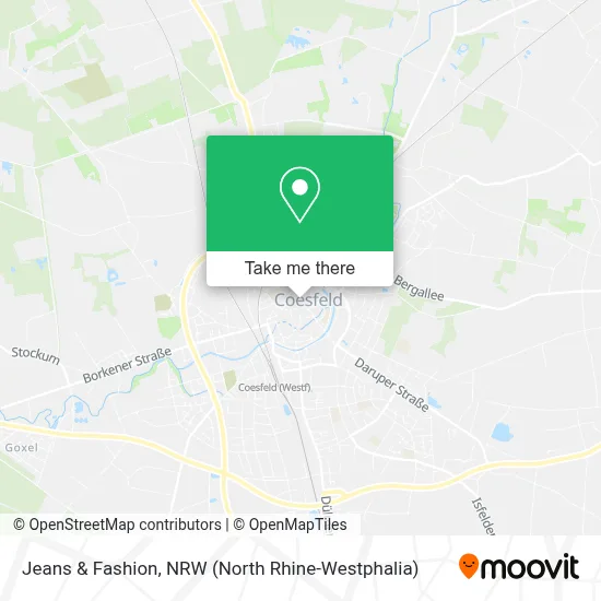 Jeans & Fashion map