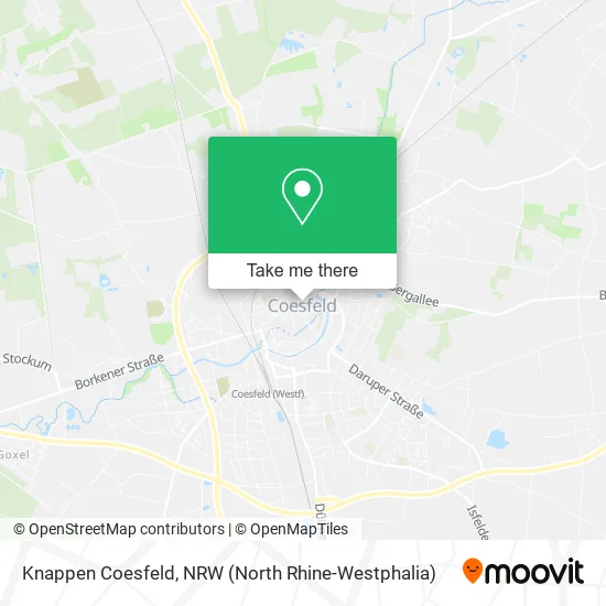 Knappen Coesfeld map