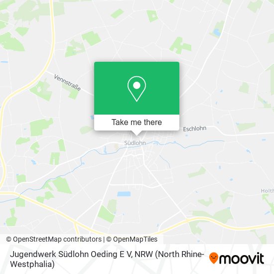 Jugendwerk Südlohn Oeding E V map
