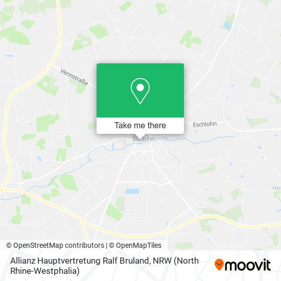 Allianz Hauptvertretung Ralf Bruland map