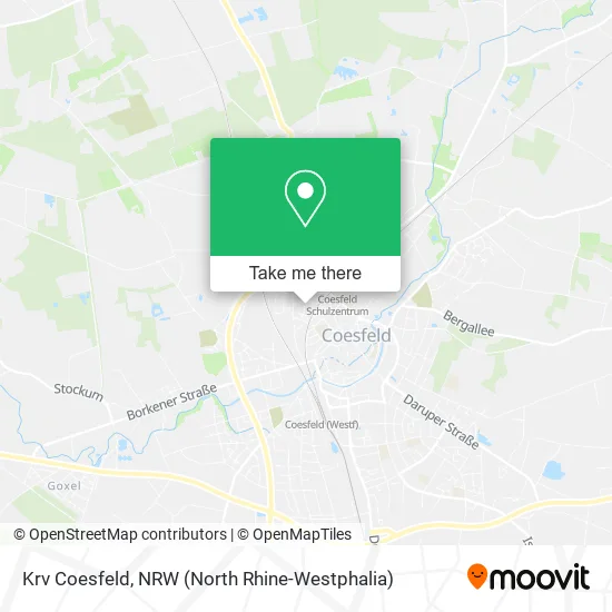 Карта Krv Coesfeld