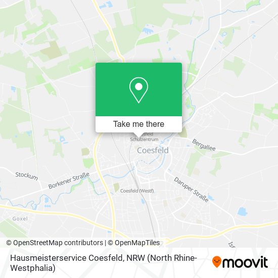 Hausmeisterservice Coesfeld map