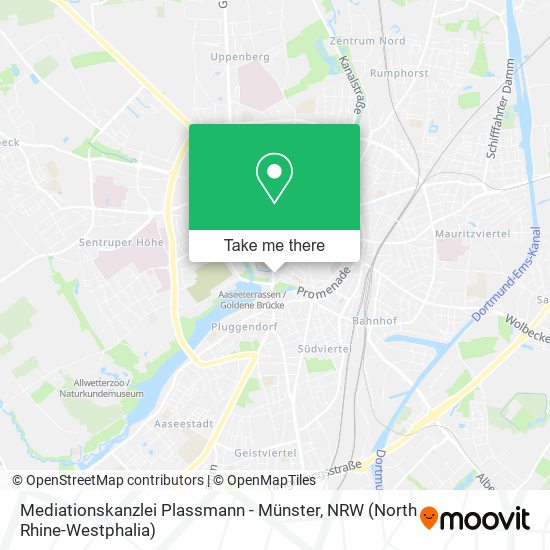 Mediationskanzlei Plassmann - Münster map