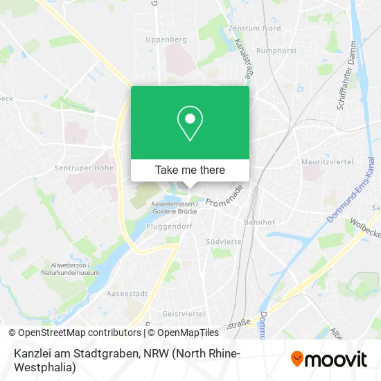 Карта Kanzlei am Stadtgraben