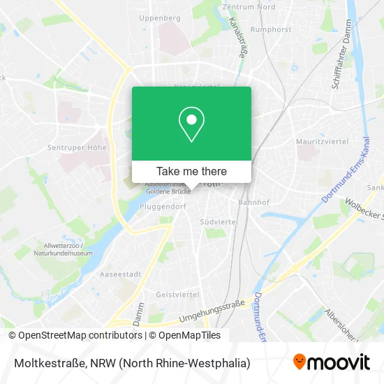 Карта Moltkestraße
