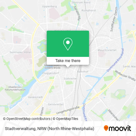 Карта Stadtverwaltung