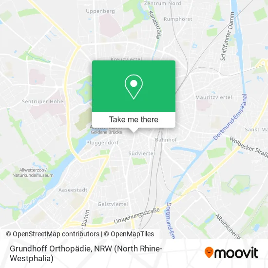 Карта Grundhoff Orthopädie