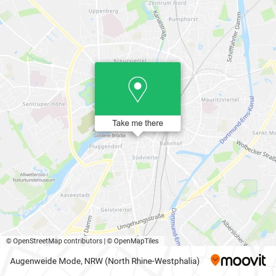 Карта Augenweide Mode