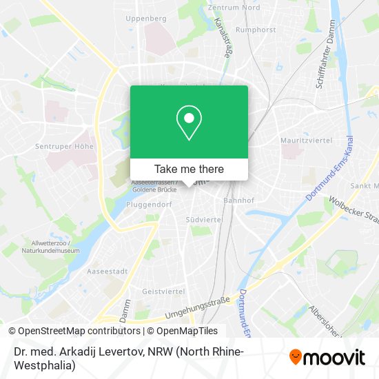 Dr. med. Arkadij Levertov map
