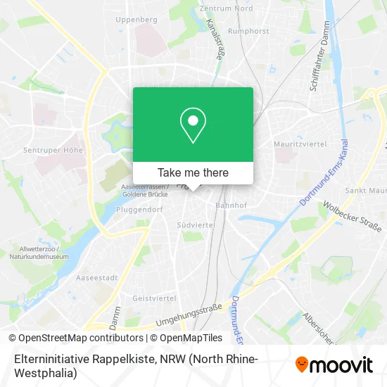 Карта Elterninitiative Rappelkiste