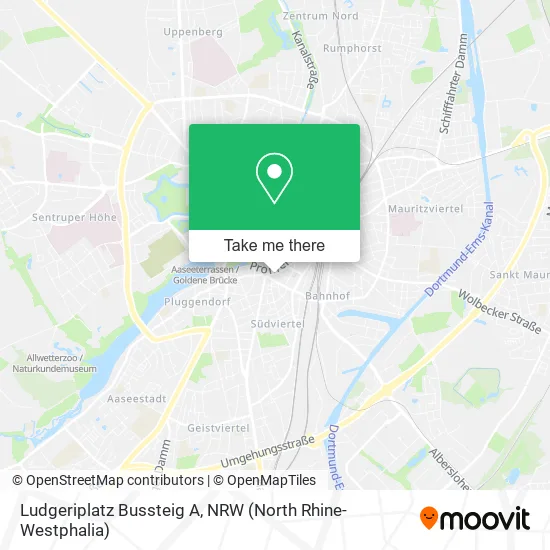 Карта Ludgeriplatz Bussteig A