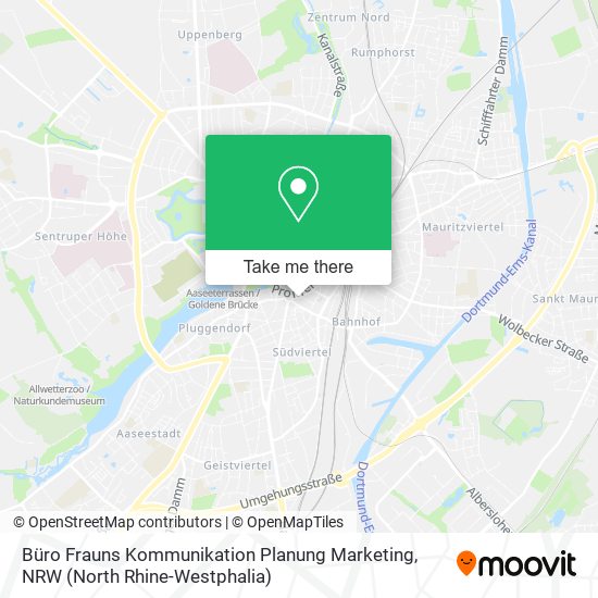Büro Frauns Kommunikation Planung Marketing map