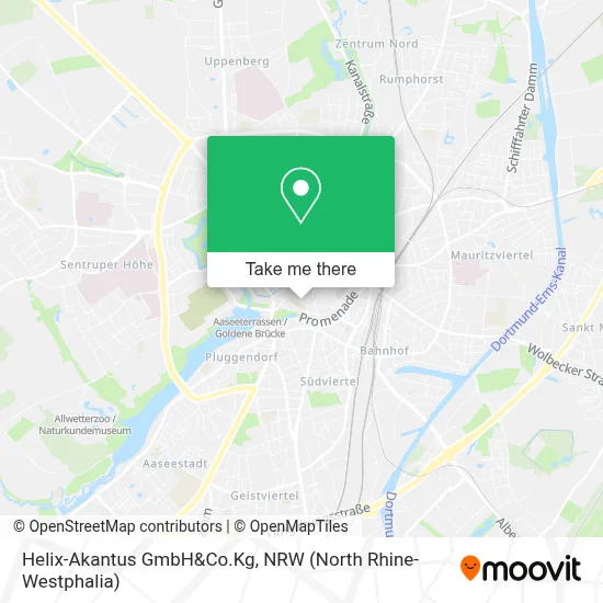 Helix-Akantus GmbH&Co.Kg map