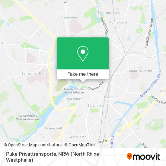 Карта Puke Privattransporte