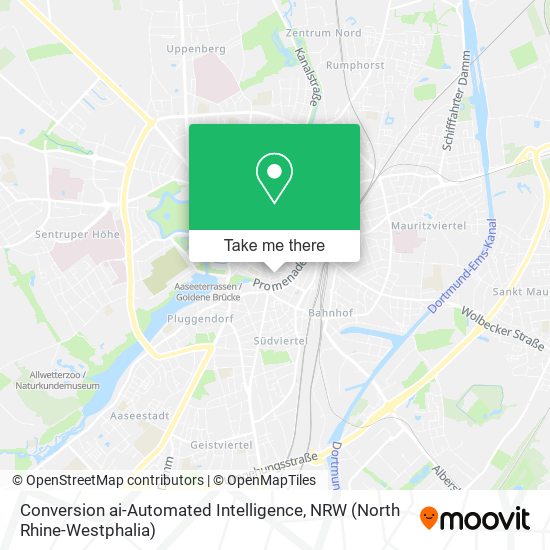 Conversion ai-Automated Intelligence map