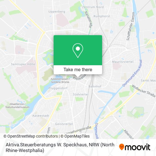 Aktiva.Steuerberatungs W. Speckhaus map