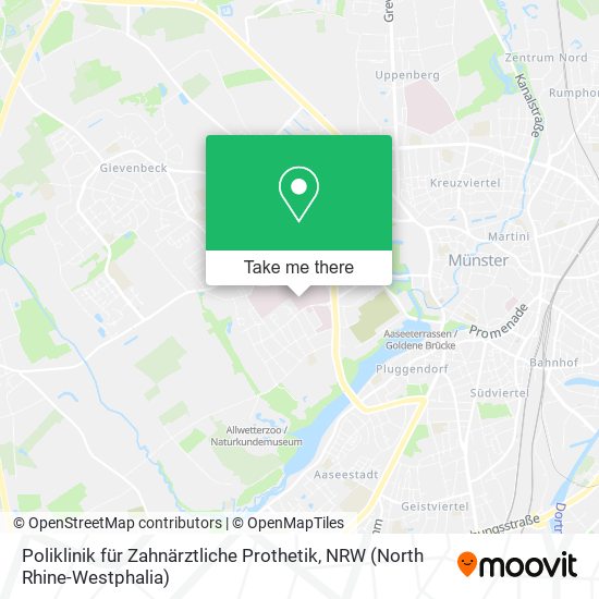 Poliklinik für Zahnärztliche Prothetik map