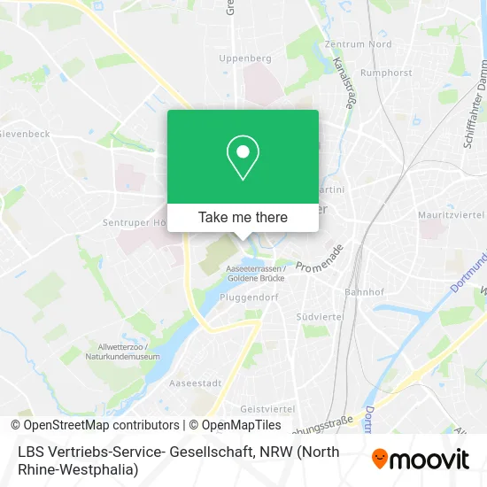 LBS Vertriebs-Service- Gesellschaft map