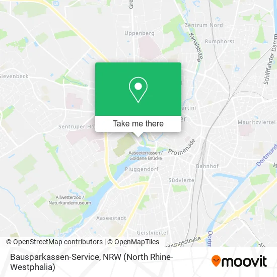 Bausparkassen-Service map