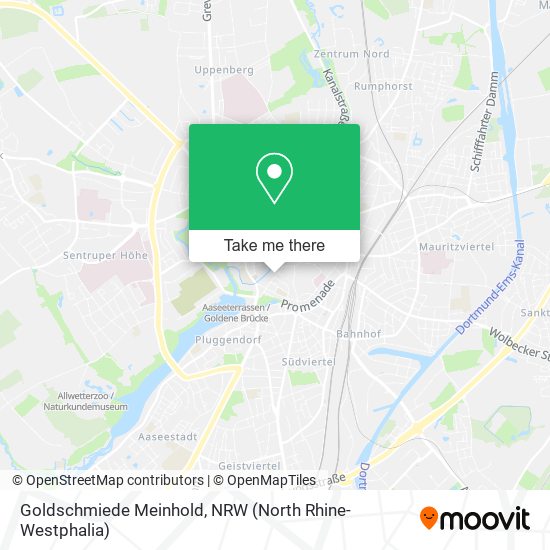 Goldschmiede Meinhold map