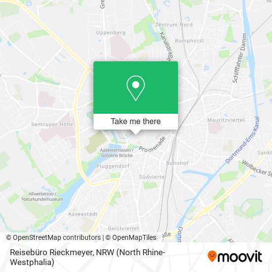 Reisebüro Rieckmeyer map