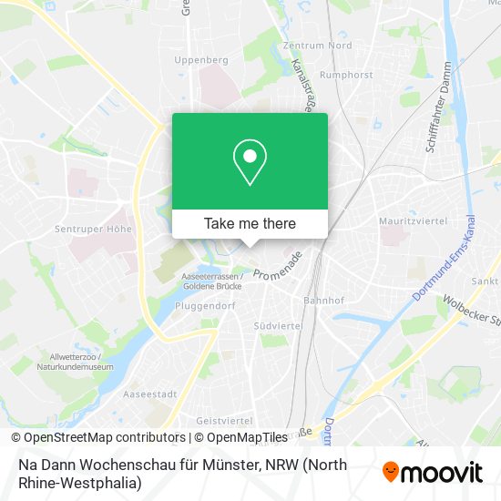 Na Dann Wochenschau für Münster map