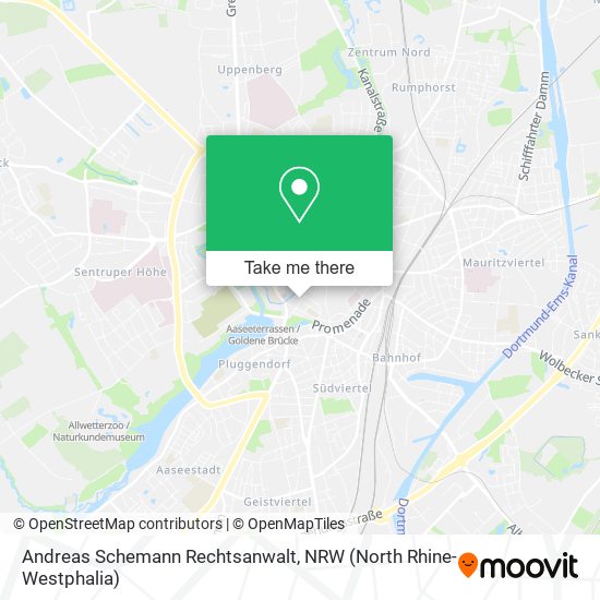 Andreas Schemann Rechtsanwalt map