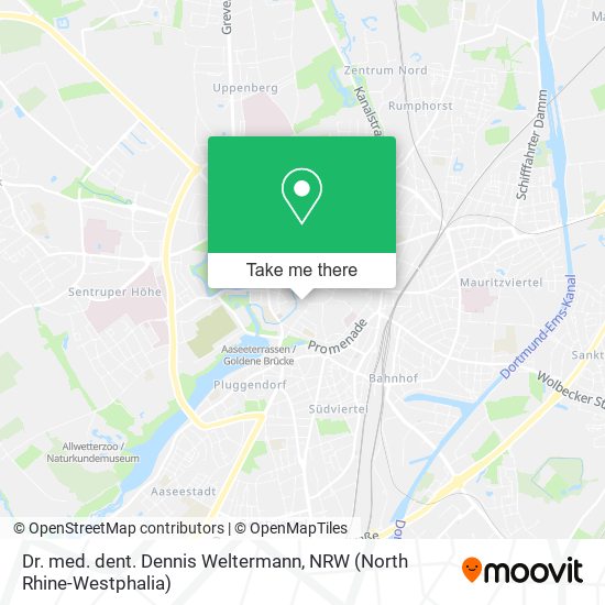 Dr. med. dent. Dennis Weltermann map