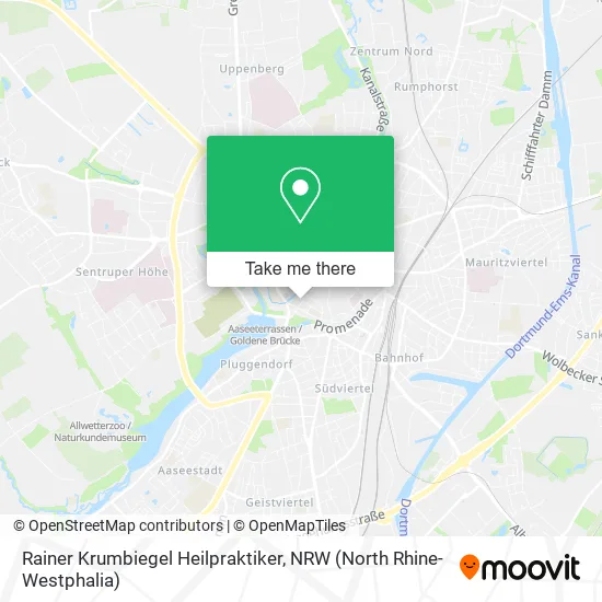 Rainer Krumbiegel Heilpraktiker map