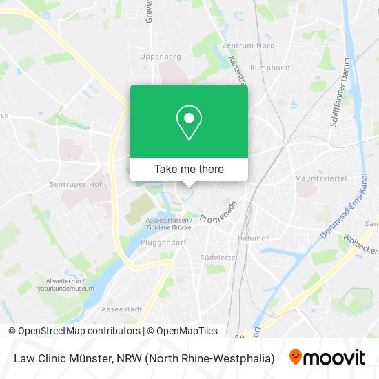 Law Clinic Münster map