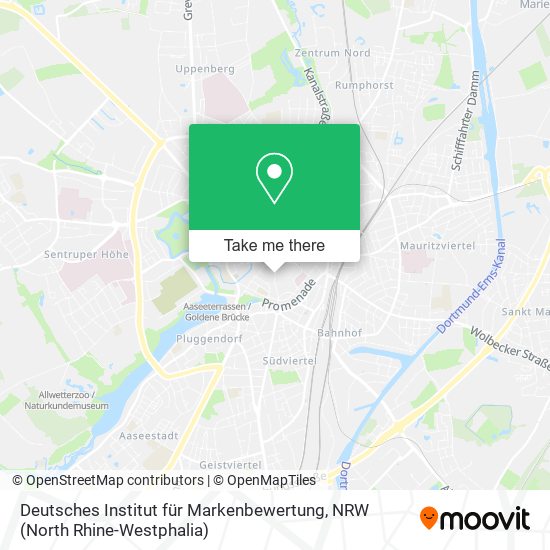 Deutsches Institut für Markenbewertung map