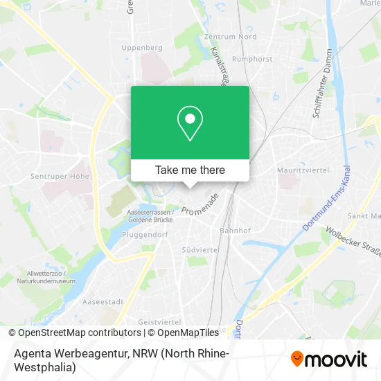 Карта Agenta Werbeagentur