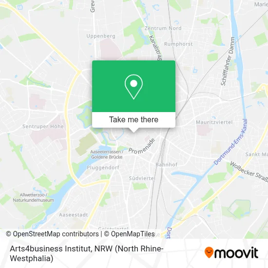 Arts4business Institut map