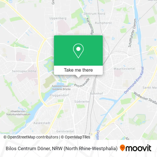 Bilos Centrum Döner map