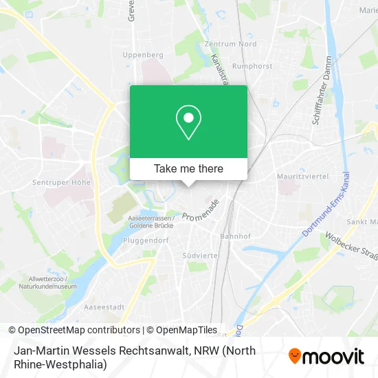 Карта Jan-Martin Wessels Rechtsanwalt