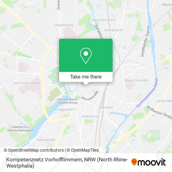 Kompetenznetz Vorhofflimmern map
