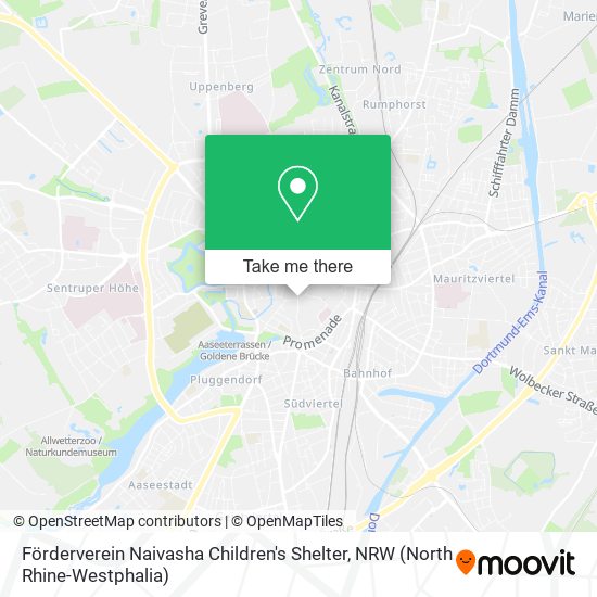 Förderverein Naivasha Children's Shelter map