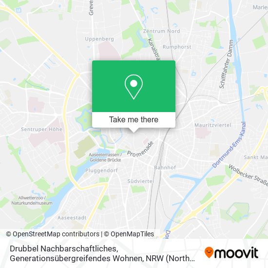 Drubbel Nachbarschaftliches, Generationsübergreifendes Wohnen map